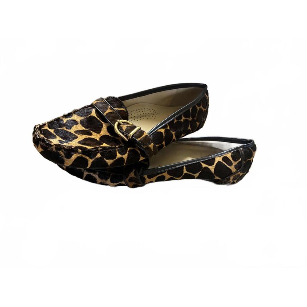 Lilly Pulitzer Women's 6.5 Leopard Print Loafers
